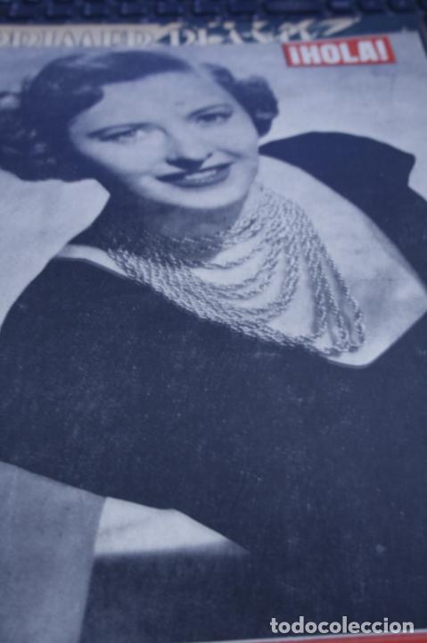 Coleccionismo de Revista Hola: REVISTA HOLA BARBARA STANWYCK FUTBOL ESPA&Ntilde;A SUIZA 1948