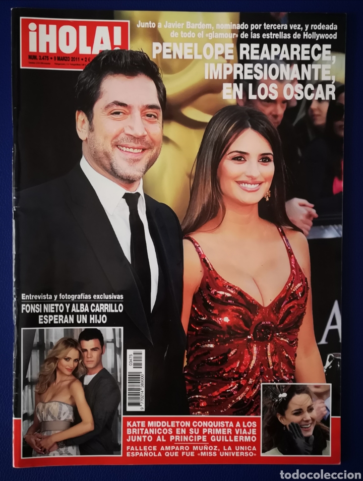 Coleccionismo de Revista Hola: &iexcl;HOLA! N&deg;3475 - ESPECIAL OSCARS 2011