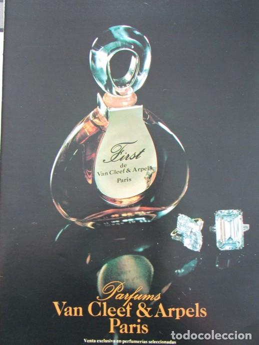 Coleccionismo de Revista Hola: RECORTE REVISTA HOLA N.&ordm; 2103 1984 PUBLICIDAD FIRST VAN CLEEF & ARPELS. CITR&Ouml;EN VISA STILO 14 TRS