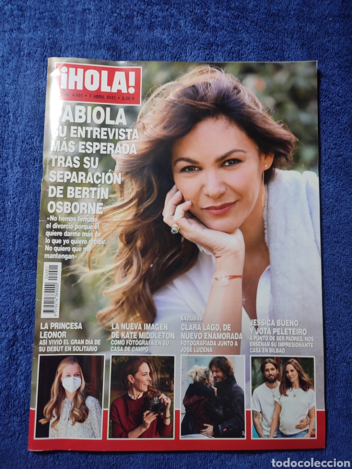 Collectionnisme de Magazine &iexcl;Hola!: Hola. N&uacute;mero 4001