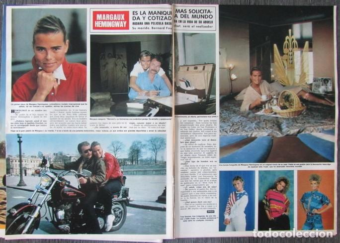 Coleccionismo de Revista Hola: RECORTE REVISTA HOLA N.&ordm; 1971 1982 MARGAUX HEMINGWAY 4 P&Aacute;GS