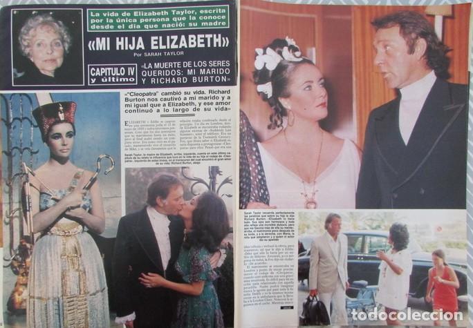 Coleccionismo de Revista Hola: RECORTE REVISTA HOLA N.&ordm; 2360 1989 SARAH TAYLOR. ELIZABETH TAYLO. CAP&Iacute;TULO IV. 8 P&Aacute;GS Y 2 P&Aacute;GS