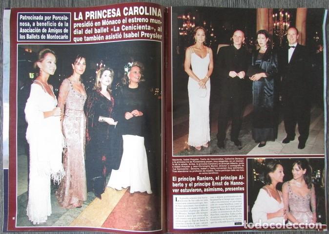 Coleccionismo de Revista Hola: RECORTE REVISTA HOLA N.&ordm; 2853 1999 CAROLINA DE M&Oacute;NACO, ISABEL PREYSLER, TASHA DE VASCONCELOS 9 P&Aacute;GS