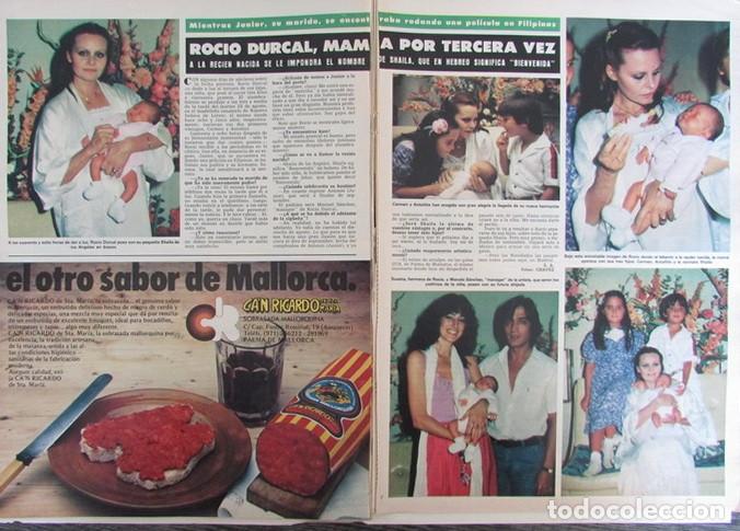 Coleccionismo de Revista Hola: RECORTE REVISTA HOLA N.&ordm; 1829 1979 ROC&Iacute;O D&Uacute;RCAL, RICKY SCHRODER