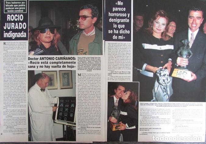 Coleccionismo de Revista Hola: RECORTE REVISTA HOLA N.&ordm; 2623 1994 ROC&Iacute;O JURADO, ORTEGA CANO
