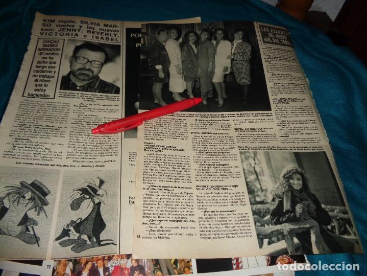 Sammeln von Zeitschriften &iexcl;Hola!: RECORTE : LAS AZAFATAS DEL NUEVO UN, DOS, TRES..... HOLA, MARZO 1987(#)