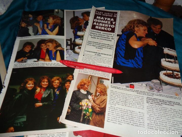 Sammeln von Zeitschriften &iexcl;Hola!: RECORTE : BODA SORPRESA DE MAYRA GOMEZ KEMP Y ALBERTO BERCO. FEDRA LORENTE. HOLA, MARZO 1987(#)