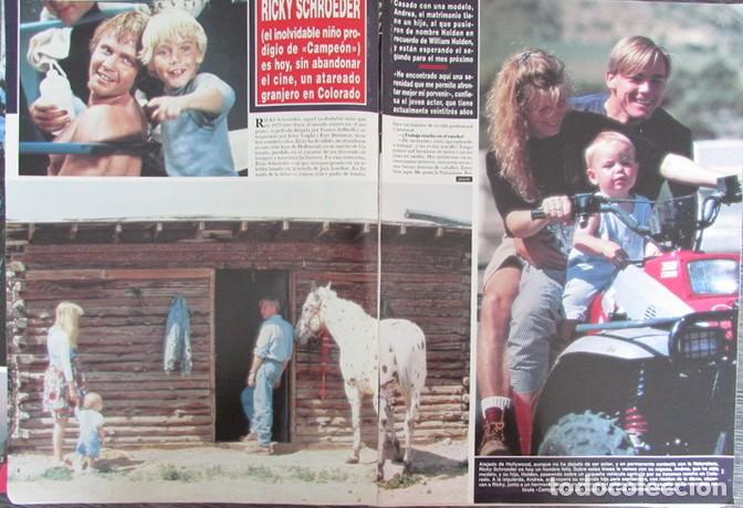 Collezionismo di Rivista &iexcl;Hola!: RECORTE REVISTA HOLA N.&ordm; 2557 1993 RICKY SCHROEDER 6 P&Aacute;GS