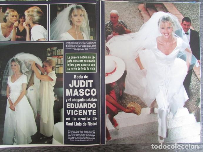 Collezionismo di Rivista &iexcl;Hola!: RECORTE REVISTA HOLA N.&ordm; 2556 1993 JUDITH MASC&Oacute; Y EDUARDO VICENTE. PORTADA Y 8 P&Aacute;GS