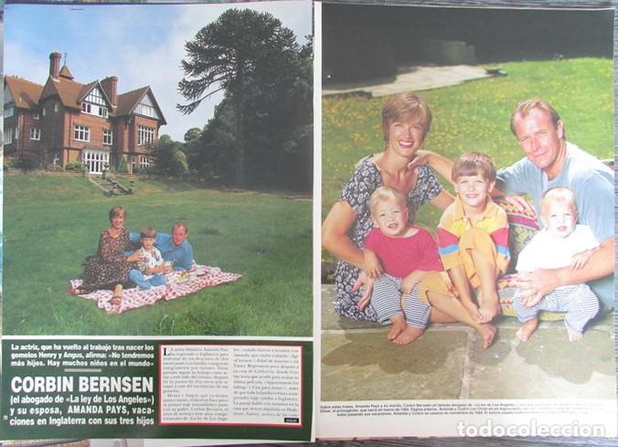 Collezionismo di Rivista &iexcl;Hola!: RECORTE REVISTA HOLA N.&ordm; 2556 1993 CORBIN BERNSEN, AMANDA PAYS 6 P&Aacute;GS