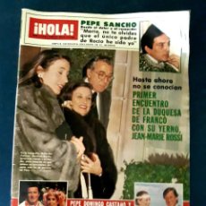 Coleccionismo de Revista Hola: HOLA Nº 2110 AÑO 1985