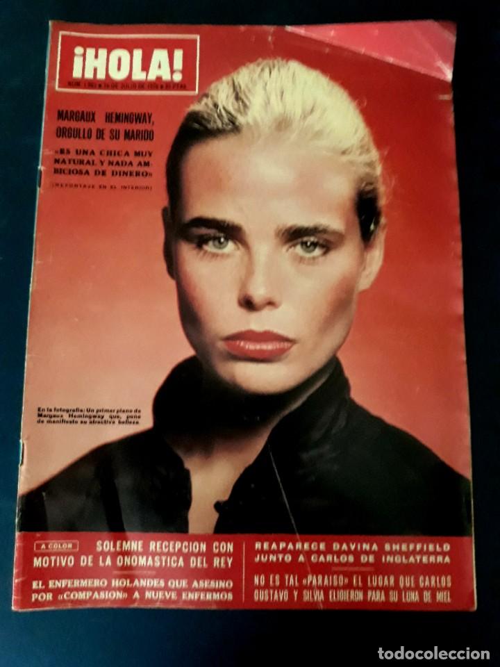 Coleccionismo de Revista Hola: Hola N&ordm; 1663 A&ntilde;o 1976 - Foto 1