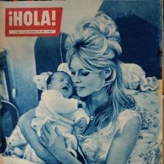Coleccionismo de Revista Hola: REVISTA HOLA BRIGITTE BARDOT. Lote 346647853