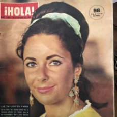 Coleccionismo de Revista Hola: REVISTA HOLA, 24-10-64. LIZ TAYLOR EN PARIS, EL FUTURO DE CARLOS DE INGLATERRA.
