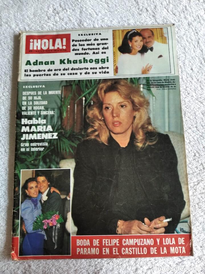 hola! nº 2109. enero, 1985. habla maría jiméne - Compra venta en  todocoleccion