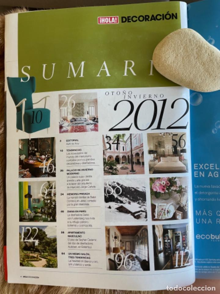 Coleccionismo de Revista Hola: HOLA DECORACI&Oacute;N 2012 - Foto 8