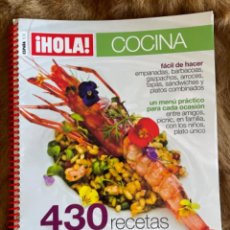 Coleccionismo de Revista Hola: HOLA ESPECIAL COCINA. 430 RECETAS SENCILLAS Y DIFERENTES. Lote 362609650