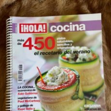 Coleccionismo de Revista Hola: HOLA ESPECIAL COCINA. 450 PLATOS SALUDABLES. 2013. Lote 362610615