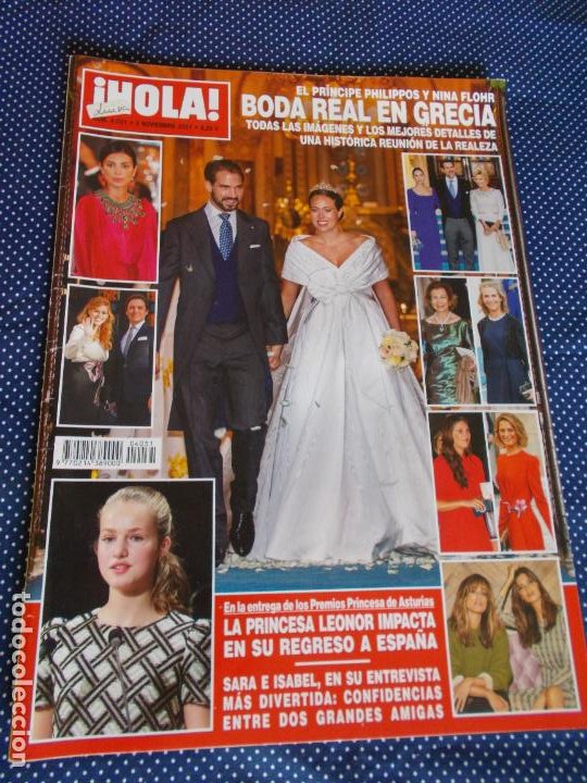 revista hola nº 4031-2021- boda real en grecia- - Compra venta en  todocoleccion