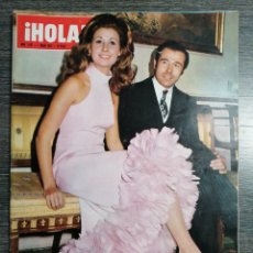 Coleccionismo de Revista Hola: HOLA 1427 1972 MARÍA DEL CARMEN MARTÍNEZ-BORDIÚ. AZNAVOUR, MAURICE CHEVALIER, MISS MUNDO. Lote 365866581
