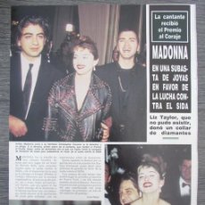 Collezionismo di Rivista ¡Hola!: RECORTE REVISTA HOLA N.º 2472 1991 MADONNA