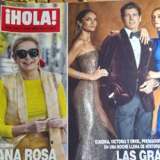 Coleccionismo de Revista Hola: REVISTA HOLA NUMERO 4081 ANA ROSA, GALA DE LOS FASHION