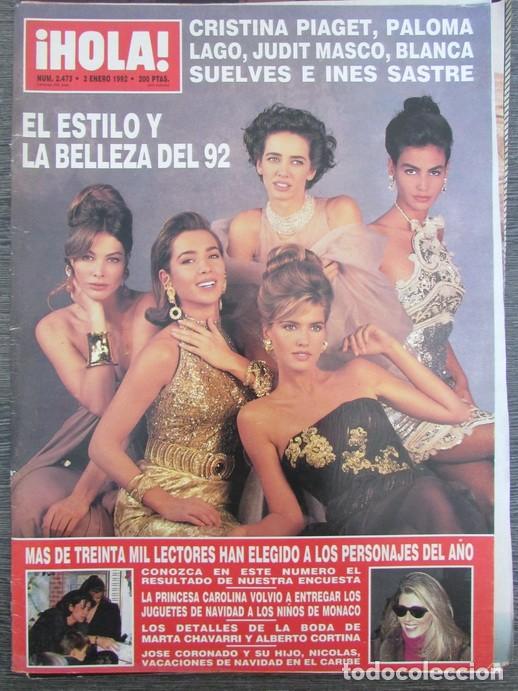 recorte hola 2473 1992 judith masc in s sastr Buy Magazine