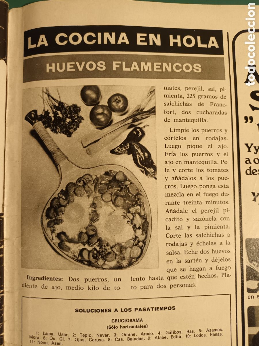 Coleccionismo de Revista Hola: &iexcl;Hola! N&deg; 1477 Raphael - Foto 5