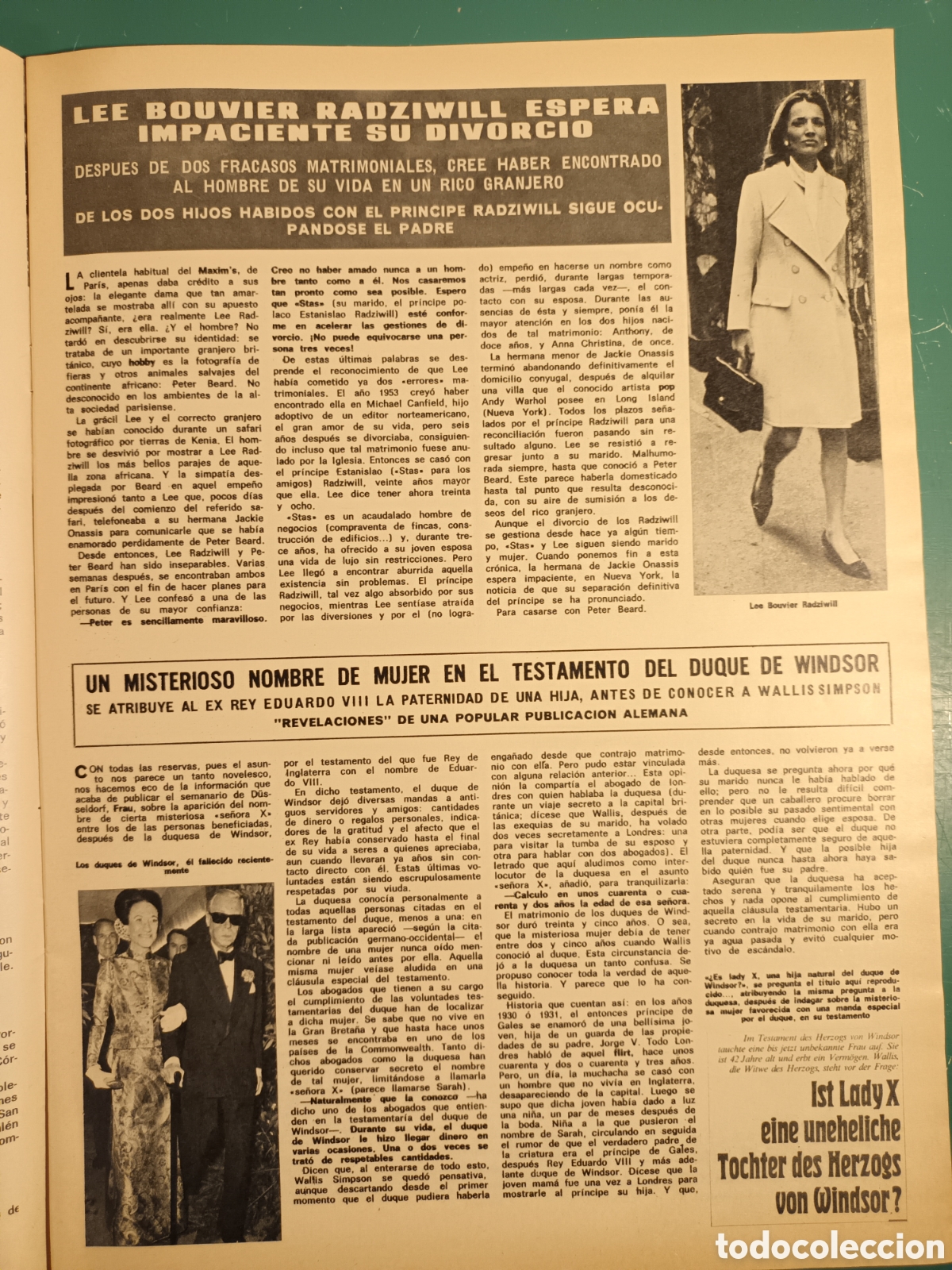 Coleccionismo de Revista Hola: &iexcl;Hola! N&deg; 1488 Basilio - Foto 10