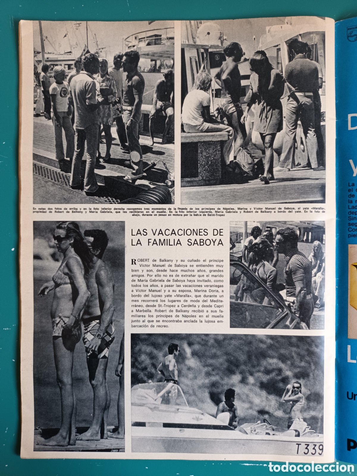 Coleccionismo de Revista Hola: &iexcl;Hola! N&deg; 1511 Raphael - Foto 3