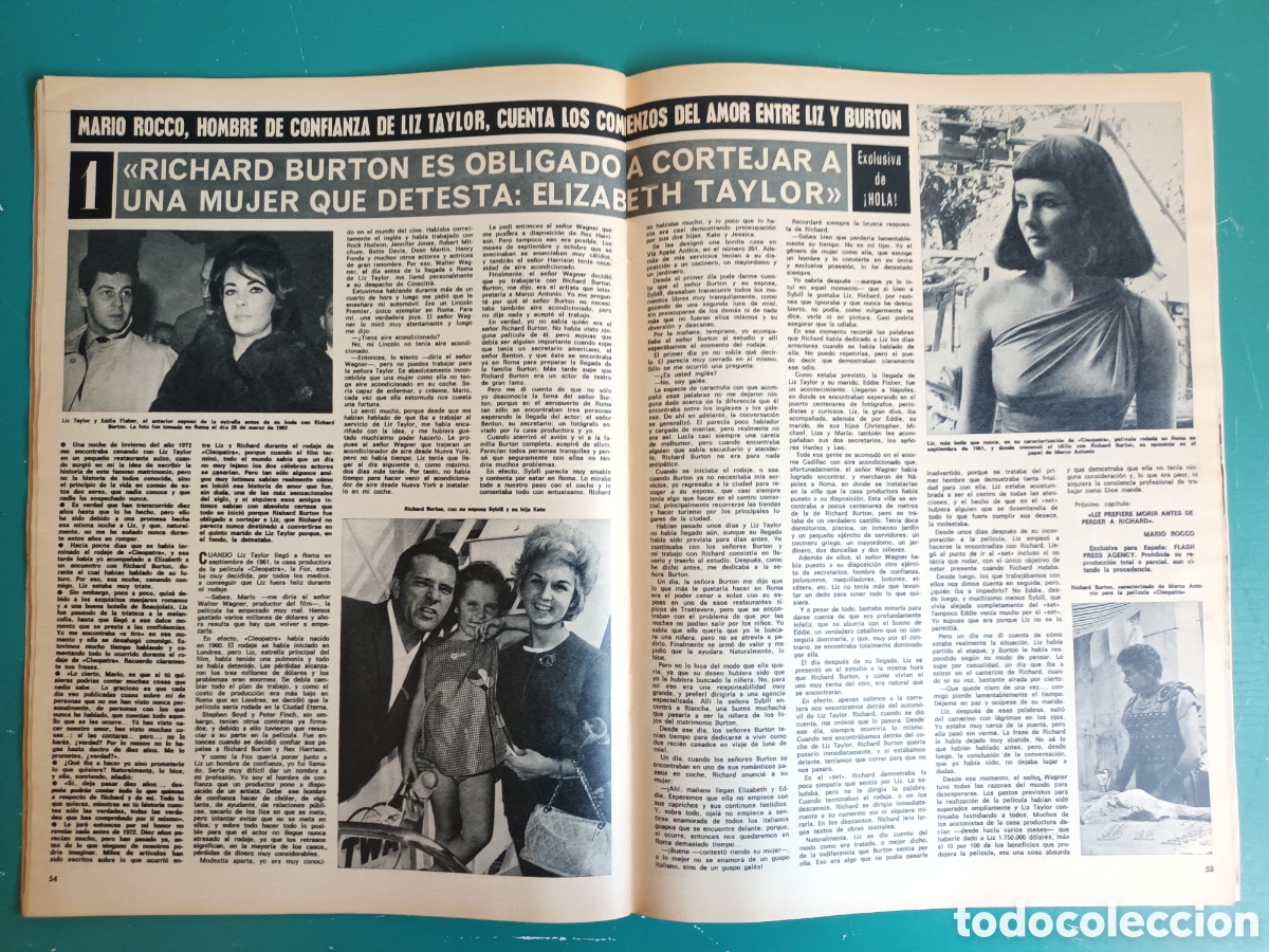 Coleccionismo de Revista Hola: &iexcl;Hola! N&deg; 1511 Raphael - Foto 12