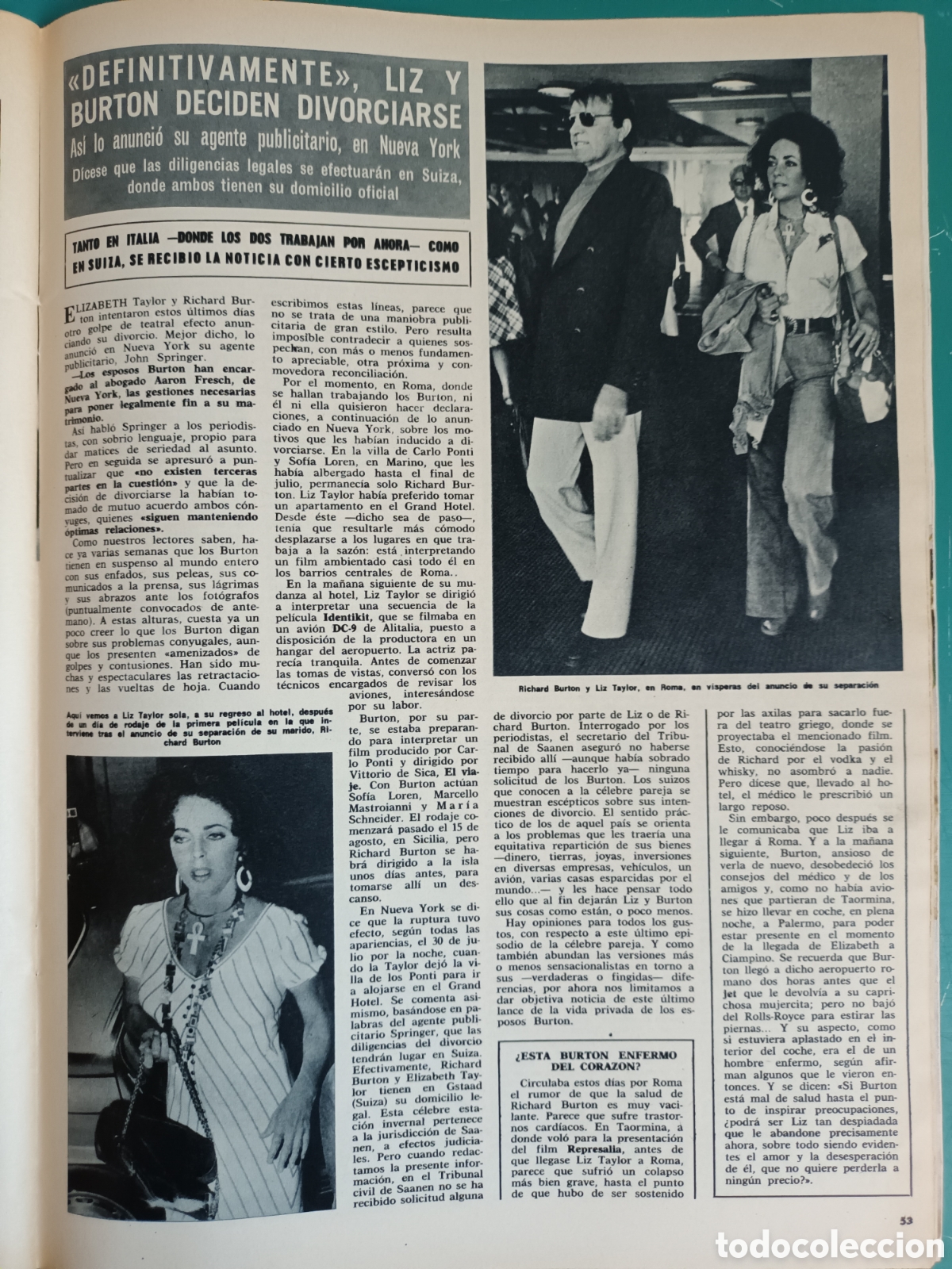 Coleccionismo de Revista Hola: &iexcl;Hola! N&deg; 1511 Raphael - Foto 14