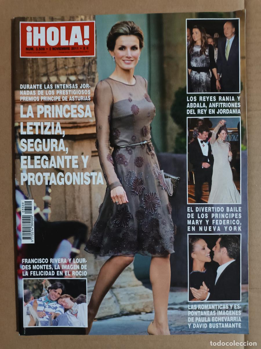 revista hola n 3509 a o 2011. princesa letizia Comprar Revista