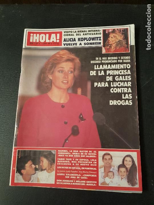 Coleccionismo de Revista Hola: HOLA -JUNIO 1989 - Foto 1