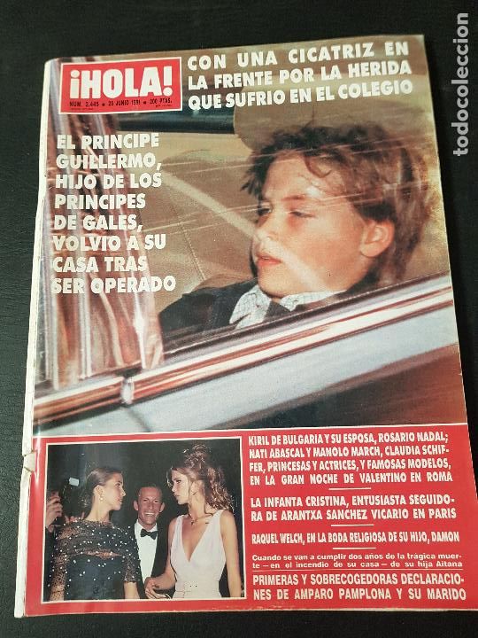 Coleccionismo de Revista Hola: HOLA -JUNIO 1991 - Foto 1