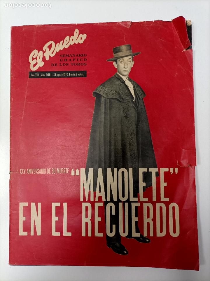 Coleccionismo de Revista Hola: Revista D&iacute;game de Manolete