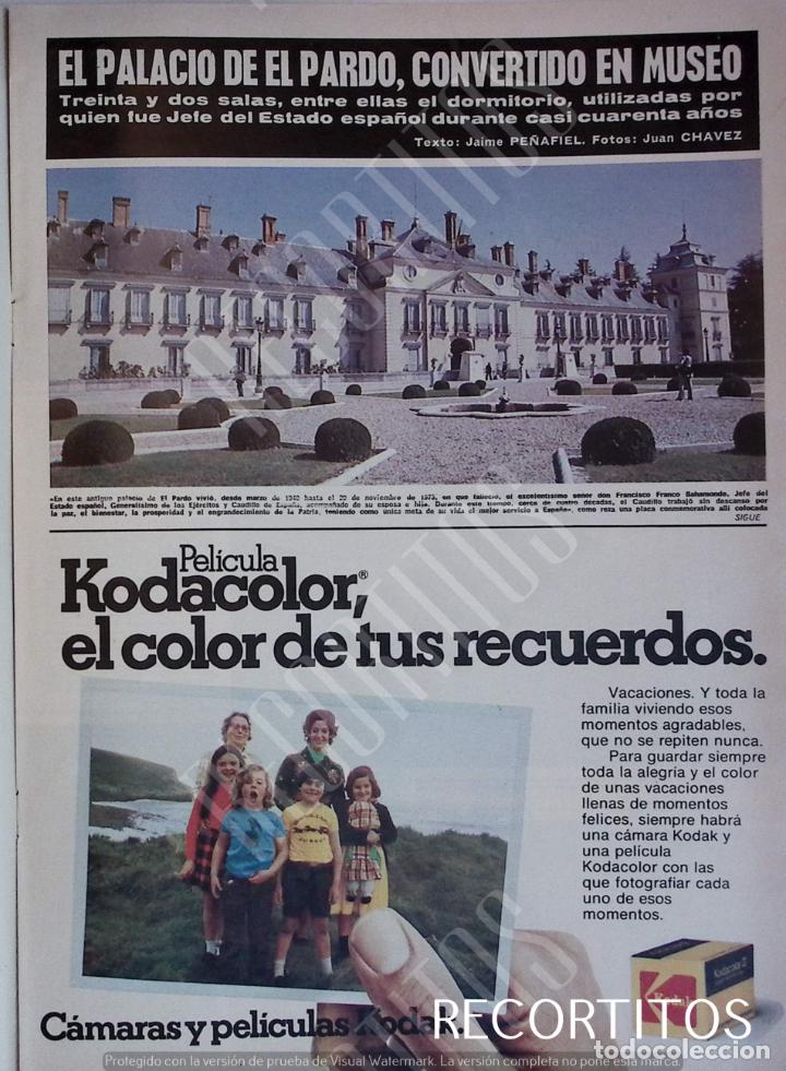 Coleccionismo de Revista Hola: PALACIO DEL PARDO - Foto 1