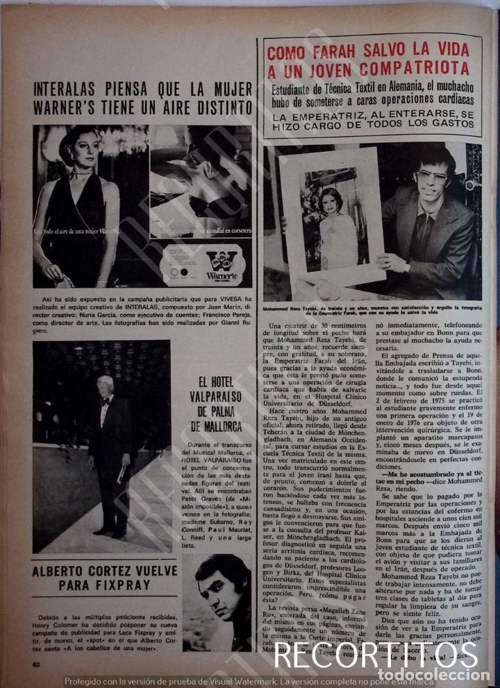Coleccionismo de Revista Hola: ALBERTO CORTEZ FIXPRAY - Foto 1