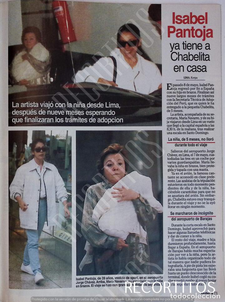 Coleccionismo de Revista Hola: ISABEL PANTOJA - Foto 1
