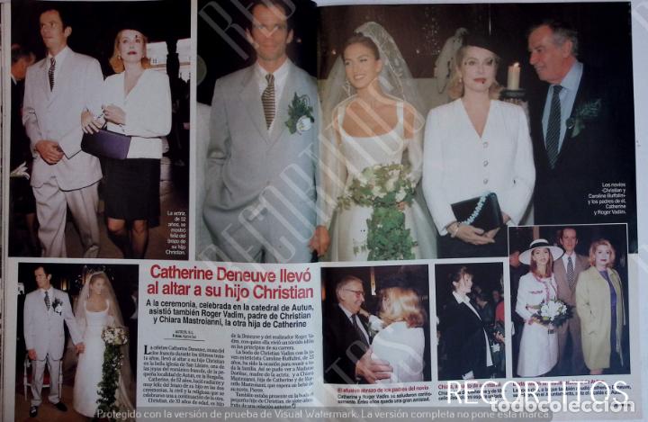 Coleccionismo de Revista Hola: CATHERINE DENEUVE - Foto 1
