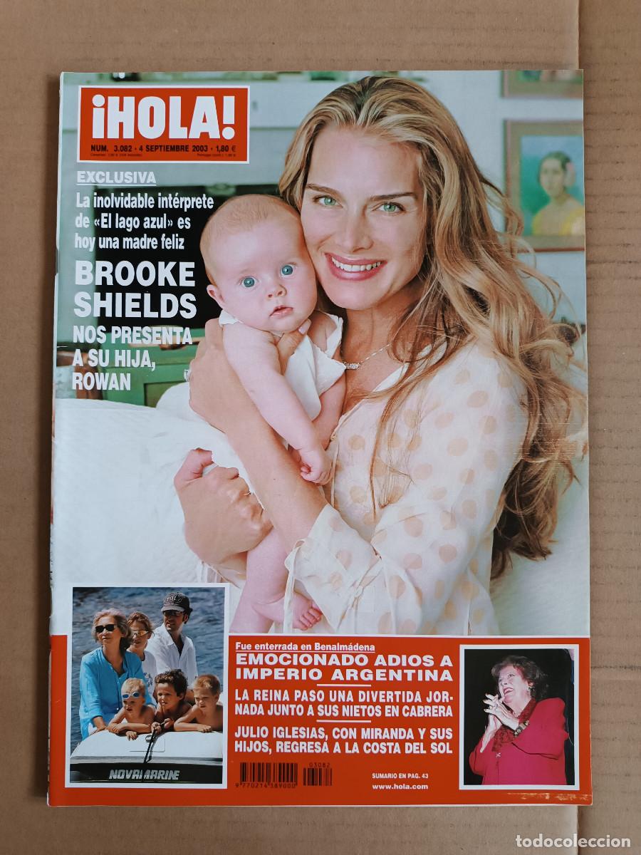 revista hola nº 382 año 2003. brooke shields. a - Compra venta en  todocoleccion