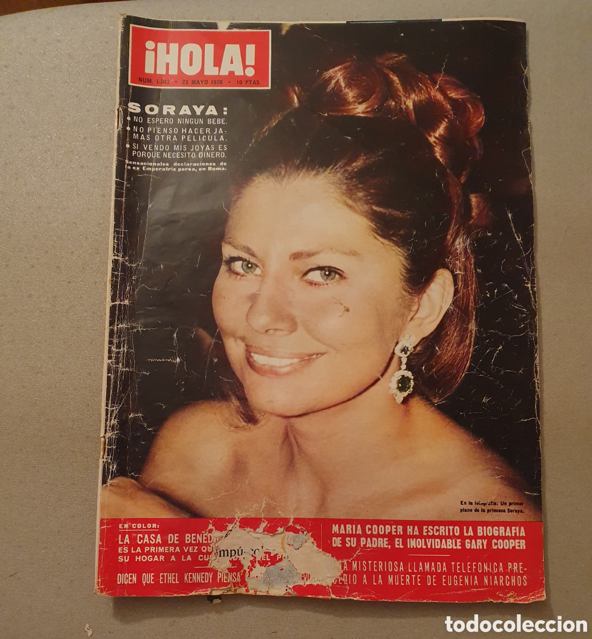 revista hola 1343 23 mayo 1970 - Compra venta en todocoleccion