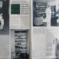 Coleccionismo de Revista Hola: RECORTE REVISTA HOLA N.º 2224 1987 GONZALO DE BORBÓN, SERGIO CASAL , JULIO IGLESIAS. Lote 401134694