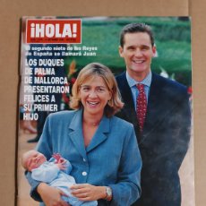 Coleccionismo de Revista Hola: REVISTA HOLA Nº 2879 AÑO 1999. DUQUES DE PALMA. CELINE BALITRAN. REINA SOFIA. DIANA DOUGLAS. HILARY. Lote 401377009