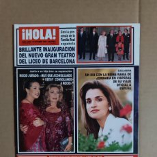 Coleccionismo de Revista Hola: REVISTA HOLA Nº 2880 AÑO 1999. BRIGITTE BARDOT. ROCIO CARRASCO. BODA JOSE LUIS DE VILLALONGA. RANIA.. Lote 401377329