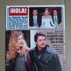 Coleccionismo de Revista Hola: REVISTA HOLA Nº 2841 AÑO 1999. EDUARDO DE INGLATERRA Y SOPHIE RHYS. BODA CATALINA DE HABSBURGO.. Lote 401771899