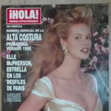 Coleccionismo de Revista Hola: REVISTA HOLA NÚMERO EXTRAORDINARIO ALTA COSTURA PRIMAVERA-VERANO '95 ELLE MCPHERSON GIANNI VERSACE