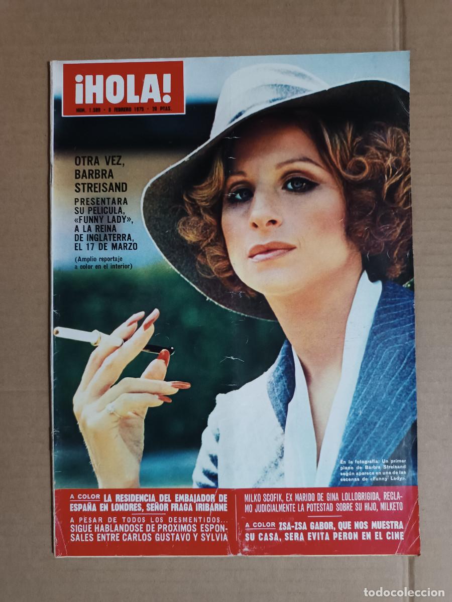 revista hola nº 1589 año 1975. barbra streisand - Compra venta en  todocoleccion