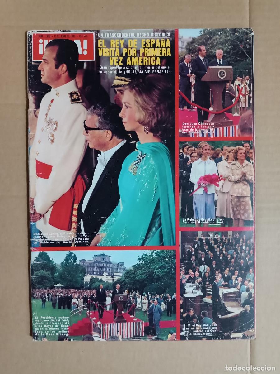 revista hola nº 1659 año 1976. rey de españa. b - Compra venta en  todocoleccion