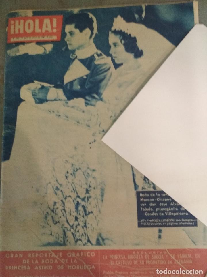 Colecionismo da Revista &iexcl;Hola!: REVISTA HOLA N&ordm; 856 DEL 21-01-1961.